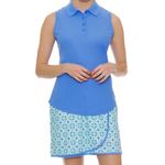 Greg Norman  Women's Barcelona Porcelain Wrap Pull On Golf Skort size small Photo 1