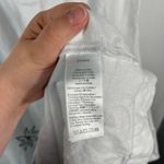 Madewell  White 100% Linen Button Front Midi Tea Dress Size 12 Breathable Minimal Photo 3