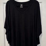 Bobeau  Black Batwing Top Size Large Photo 0