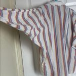 Urban Outfitters BDG Striped Multicolor Button-Up Women oversized shirt Photo 3