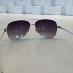 White Aviator Sunglasses Photo 2