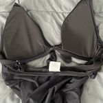 J.Crew Tie Front Cut Out One Piece Swimsuit Size 8 Photo 4