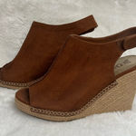 Brash  Tan Wedge Sandals Photo 0