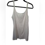 Old Navy Y2K Oatmeal Ecru Cami Dainty Lace Detail Soft Comfy Size XL Long Preppy Photo 1