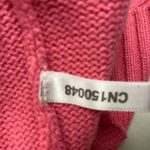 NEW YORK & CO Southwest Aztec Print Pullover Pink Size Small Fiesta Pink Photo 5