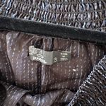 prAna  Women's Small Chryshort Navy Blouse Off the Shoulder Chryssa Top Photo 2