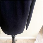 COS Navy Blue Snap Button Turtleneck Wool Blend Jumper Sweater Woman EU/US Small Photo 6