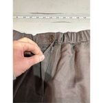 Eileen Fisher Women's pull on Tencel Linen Straight Pants Rye Brown Size 6 Photo 7