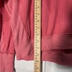 We The Free  Free People Santa Clara Thermal Waffle Knit Long Sleeve Oversized S Photo 4