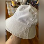 Alice + Olivia  Reversible Black & White Bucket Hat w/ Daisies Photo 1