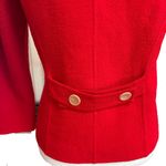 Carlisle Wool Blend Cardigan, Bright Red | sz. 8 | Vintage | EUC Photo 7