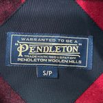 Pendleton  Alta Plaid Hooded Wool Blend Coat Womens Small‎ Petite Zip Snap Pocket Photo 4