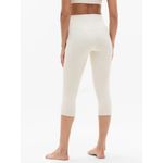 Athleta  S Salutation Stash High Rise Capri Legging Small Regular Bone White Photo 2