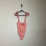 Free People Intimately Lola Bodysuit in Coral Size Medium Photo 2
