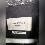 Isabel Marant  Etoile Overton Boucle Wool Long Double Breasted Coat Gray Size 34 Photo 6