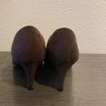 dexflex comfort Deflex Comfort Brown Faux Suede Heels Pumps Size 7 Stylish Comfortable Classic Photo 3