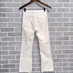 Hudson Jeans HUDSON Nico White Mid-Rise Maternity Bootcut Raw Hem Jean Women’s Size 25 Photo 1