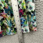 Elementz Y2K  Pleated Multi‎ Floral Midi Skirt Chiffon Fairy Whimsy Women's 1X Photo 6