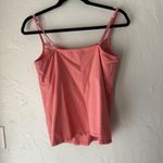 Coldwater Creek ‎ Y2k Tank Top Medium Embroidered Mesh Trim Adjustable Straps Photo 5