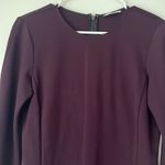 Aritzia Wilfred Scriva Dress Size Medium Bordeux/Purple Photo 2