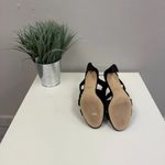 Cole Haan Black Suede Mule Heels - Size 7.5 Photo 3