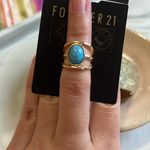Forever 21 Turquoise Midi Ring Photo 3