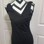 Ralph Lauren Lauren  Black Faux Wrap Dress Photo 1
