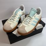 Adidas Women's Sneakers in Cream and Light Blue Photo 0