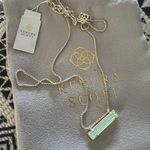 Kendra Scott Iridescent Bar necklace In Silver NWT and in Dust Bag Photo 0