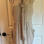 Darling London polkadot sleeveless necktie dress Black Size M Photo 0