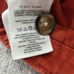 Pilcro Anthropologie  Orange Denim Mini Skirt Sz 2 Photo 5