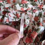 Free People Meant To Be Vintage Combo Floral Ruffled Cotton Blouse Size Small Photo 6