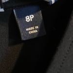 Lands' End  Casual Sleeveless Midi Black‎ Dress Women’s Size 8P Minimalist Pockets Photo 1