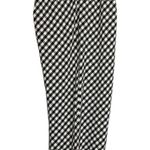 Rumer Black & White Checked Plaid High Front Slit Bisou Maxi Skirt Women Sz S Photo 1