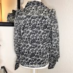 Walter Baker WALTER‎ BAKER Jeny Ruffle Trimmed Georgette Blouse Black Size S NWT Business Photo 7