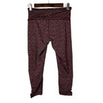 prAna  Red Naturale Printed Crop Athletic Leggings M Photo 24