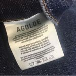 AGOLDE AGOLDIE SOPHIE HIGH RISE SKINNY CROP Size 25 Dark Wash Photo 13