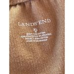 Lands' End Lands’ End XL (18) Tan/Mustard Stretch Corduroy Pants – Soft Pull-On Style Photo 3