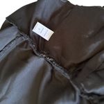 A Byer Flora by Flora Nikrooz Bellflower black satin Babydoll Chemise Size small Photo 10