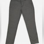 Gap Khakis Slim City Pants Black & White Check | Size 6 Photo 0