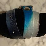 La Mer Collections limited edition Blue White Black Tie Dye Watch Photo 9