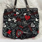 Coach  poppy with hearts Glam Tote Photo 3
