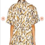 Oversized Shirt in Tristan Print Tell Your Friends Tan Size M Photo 2