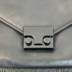 Loeffler Randall Black Leather 'Lock' Fringe Bag with Chain Strap Photo 3