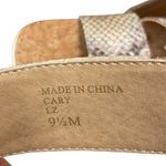 Adrienne Vittadini  Women's Snake Print Cary Open Toe Casual Strappy Sz 9. 5 NWB Photo 11