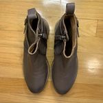 Softwalk  Waneta Brown Leather Ankle Booties - Size 5 Photo 4