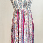 Angie  Paisley Maxi Dress Boho Bohemian Flowy Festival Hippie Cottagecore Medium Photo 0