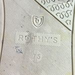 Rothy's The Chelsea Camel Pull On Ankle Boots Beige Knit Slip Photo 7