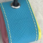 Cute mini backpack Keychain Italian Leather Photo 6