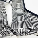 l*space L* Jessy High Neck Cutout Bikini Top Best I ever Plaid Size XS NEW!! Photo 6
